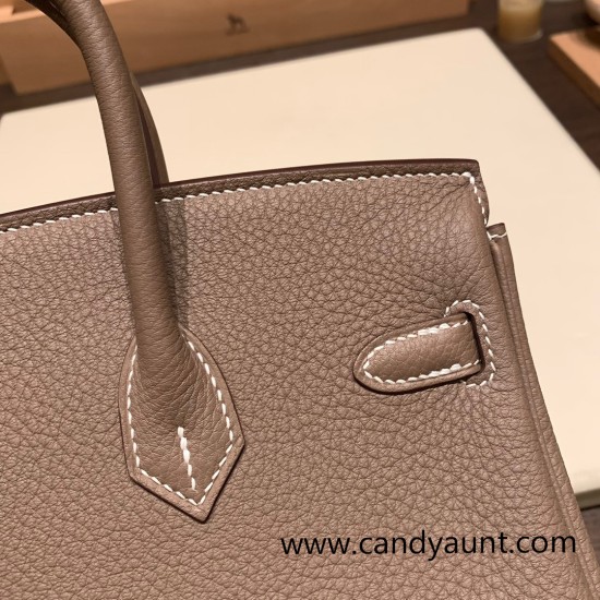 Hermes Birkin 25cm togo new stock Birkin 18 /Étoupe Grey Gold Hardware Full Handmade 138 Hermes Birkin 25cm togo new stock Birkin 18 /Étoupe Grey Gold Hardware Full Handmade 138