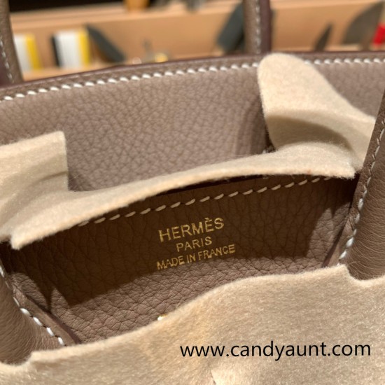 Hermes Birkin 25cm togo new stock Birkin 18 /Étoupe Grey Gold Hardware Full Handmade 138 Hermes Birkin 25cm togo new stock Birkin 18 /Étoupe Grey Gold Hardware Full Handmade 138