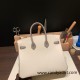 Hermes Birkin 25cm togo new stock Birkin 10 /Craie & M8 /Gris Asphalt Full Handmade 142 Hermes Birkin 25cm togo new stock Birkin 10 /Craie & M8 /Gris Asphalt Full Handmade 142