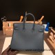 Hermes Birkin 25cm togo 6O/Vert Cypres & S4 /Deep Blue Silver Hardware Full Handmade 147 Hermes Birkin 25cm togo 6O/Vert Cypres & S4 /Deep Blue Silver Hardware Full Handmade 147