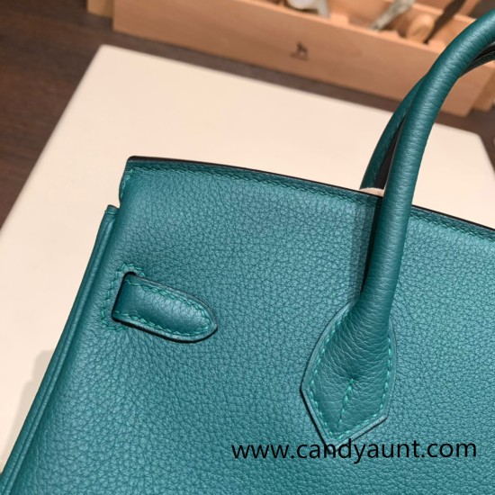 Hermes Birkin 25cm togo Z6 /Malachite Gold Hardware Full Handmade 149 Hermes Birkin 25cm togo Z6 /Malachite Gold Hardware Full Handmade 149
