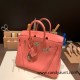 Hermes Birkin 25cm togo K4 /Rose d’ete Silver Hardware Full Handmade 152 Hermes Birkin 25cm togo K4 /Rose d’ete Silver Hardware Full Handmade 152