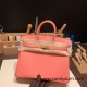 Hermes Birkin 25cm togo K4 /Rose d’ete Gold Hardware Full Handmade 153 Hermes Birkin 25cm togo K4 /Rose d’ete Gold Hardware Full Handmade 153