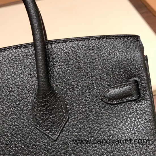 Hermes Birkin 25cm togo 89 /Black (Noir) Silver Hardware Full Handmade 154 Hermes Birkin 25cm togo 89 /Black (Noir) Silver Hardware Full Handmade 154