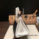 Hermes Birkin 25cm togo 89 /Black (Noir) & 01 /White Silver Hardware Full Handmade 155 Hermes Birkin 25cm togo 89 /Black (Noir) & 01 /White Silver Hardware Full Handmade 155