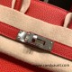 Hermes Birkin 25cm togo S3 /Rouge Cœur Silver Hardware Full Handmade 156 Hermes Birkin 25cm togo S3 /Rouge Cœur Silver Hardware Full Handmade 156