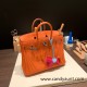 Hermes Birkin 25cm togo 93/Orange Silver Hardware Full Handmade 158 Hermes Birkin 25cm togo 93/Orange Silver Hardware Full Handmade 158