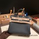 Hermes Birkin 25cm togo 88/ Graphite Silver Hardware Full Handmade 164 Hermes Birkin 25cm togo 88/ Graphite Silver Hardware Full Handmade 164