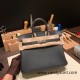 Hermes Birkin 25cm togo 88/ Graphite Silver Hardware Full Handmade 164 Hermes Birkin 25cm togo 88/ Graphite Silver Hardware Full Handmade 164