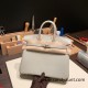 Hermes Birkin 25cm togo 80/ Pearl Grey Silver Hardware Full Handmade 166 Hermes Birkin 25cm togo 80/ Pearl Grey Silver Hardware Full Handmade 166