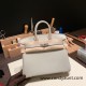 Hermes Birkin 25cm togo 80/ Pearl Grey Silver Hardware Full Handmade 166 Hermes Birkin 25cm togo 80/ Pearl Grey Silver Hardware Full Handmade 166
