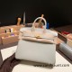 Hermes Birkin 25cm togo 80/Pearl Grey Gold Hardware Full Handmade 167 Hermes Birkin 25cm togo 80/Pearl Grey Gold Hardware Full Handmade 167