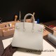 Hermes Birkin 25cm togo 80/Pearl Grey Gold Hardware Full Handmade 167 Hermes Birkin 25cm togo 80/Pearl Grey Gold Hardware Full Handmade 167