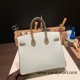 Hermes Birkin 25cm Chevre 80 /Pearl Grey&18/Étoupe Grey Gold Hardware Full Handmade 169 Hermes Birkin 25cm Chevre 80 /Pearl Grey&18/Étoupe Grey Gold Hardware Full Handmade 169
