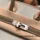 Hermes Birkin 25cm Chevre 80 /Pearl Grey& 18/Étoupe Grey Silver Hardware Full Handmade 170 Hermes Birkin 25cm Chevre 80 /Pearl Grey& 18/Étoupe Grey Silver Hardware Full Handmade 170