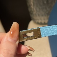 【NEW】 HERMES Birkin 25 Togo  1P Colvert   ×P3 Blue du Nord Gold 