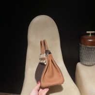 【NEW】 HERMES Birkin 25 Togo  46 Ebene   ×37 GOLD Silver