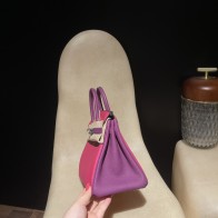 【NEW】 HERMES Birkin 25 Togo  5J Fuschia  ×P9 Anemone   Silver