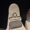 【NEW】 HERMES Birkin 25 Togo  8F Etain  ×1F Argile   Silver