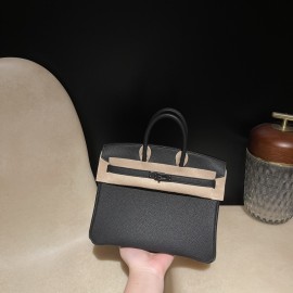 【Birkin 25 Togo 】89 Black （So Black）／89 ブラック（Noir）Black