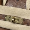 6C/Cuivre Gold Hardware Hermès Birkin Ostrich 25cm High-End Custom-Made 25 Birkin South African KK Ostrich  
