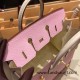 Hermes Birkin25 sellier Epsom X9 Mauve Sylvestre 10 Craie Epsom Full Handmade birkin25-w001 Hermes Birkin25 sellier Epsom X9 Mauve Sylvestre 10 Craie Epsom Full Handmade birkin25-w001