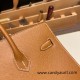 Hermes Birkin25 sellier Epsom 37 Gold Full Handmade birkin25-w014 Hermes Birkin25 sellier Epsom 37 Gold Full Handmade birkin25-w014