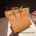 Hermes Birkin25 sellier Epsom 37 Gold Full Handmade birkin25-w015