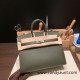 Hermes Birkin25 sellier Epsom C6 Vert Gris Full Handmade birkin25-w019 Hermes Birkin25 sellier Epsom C6 Vert Gris Full Handmade birkin25-w019