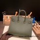 Hermes Birkin25 sellier Epsom C6 Vert Gris Full Handmade birkin25-w019 Hermes Birkin25 sellier Epsom C6 Vert Gris Full Handmade birkin25-w019