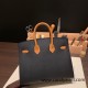 Hermes Birkin25 sellier Epsom 89 Black (Noir) 37 Gold Full Handmade birkin25-w023 Hermes Birkin25 sellier Epsom 89 Black (Noir) 37 Gold Full Handmade birkin25-w023