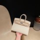 Birkin25 sellier Epsom 10/ Craie Silver Hardware Full Handmade Birkin25 sellier Epsom 10/ Craie Silver Hardware Full Handmade
