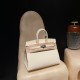 Birkin25 sellier Epsom 10/ Craie Silver Hardware Full Handmade Birkin25 sellier Epsom 10/ Craie Silver Hardware Full Handmade