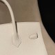 Birkin25 sellier Epsom 10/ Craie Silver Hardware Full Handmade Birkin25 sellier Epsom 10/ Craie Silver Hardware Full Handmade