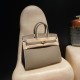 Birkin25 sellier Epsom 18/Étoupe Grey Gold Hardware Full Handmade Birkin25 sellier Epsom 18/Étoupe Grey Gold Hardware Full Handmade