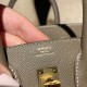 Birkin25 sellier Epsom 18/Étoupe Grey Gold Hardware Full Handmade Birkin25 sellier Epsom 18/Étoupe Grey Gold Hardware Full Handmade