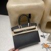 Hermès 30 Birkin Sellier Saddle Stitch Epsom 89 / Black   Silver Hardware  Full Hand-Stitching  Epsom