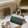 Hermès Birkin Sellier Saddle Stitch Epsom 2Q / Vert Anglais × i2 / Nata     Epsom
