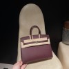 Hermès Birkin Sellier Saddle Stitch Epsom 0G / Rouge Sellier  Rose Gold Hardware  Epsom