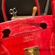Hermes Birkin 30cm porosus Crocodile 95 /Braise Gold Hardware Full Handmade Hermes Birkin 30cm porosus Crocodile 95 /Braise Gold Hardware Full Handmade