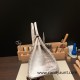 Hermes Birkin 30cm Himalaya 01 Silver Hardware Full Handmade Hermes Birkin 30cm Himalaya 01 Silver Hardware Full Handmade