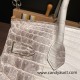 Hermes Birkin 30cm Himalaya 01 Silver Hardware Full Handmade Hermes Birkin 30cm Himalaya 01 Silver Hardware Full Handmade