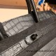 Hermes Birkin 30cm so black Crocodile Black Hardware Full Handmade Hermes Birkin 30cm so black Crocodile Black Hardware Full Handmade