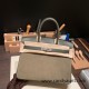 Hermes Birkin 30cm swift& chamois Silver Hardware Full Handmade Hermes Birkin 30cm swift& chamois Silver Hardware Full Handmade