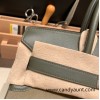 Hermes Birkin 30cm swift& chamois Silver Hardware  Full Handmade birkin30-008