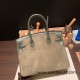 Hermes Birkin 30cm swift& chamois Silver Hardware Full Handmade Hermes Birkin 30cm swift& chamois Silver Hardware Full Handmade