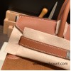 Hermes Birkin 30cm swift& chamois 37/Gold Silver Hardware  Full Handmade birkin30-010