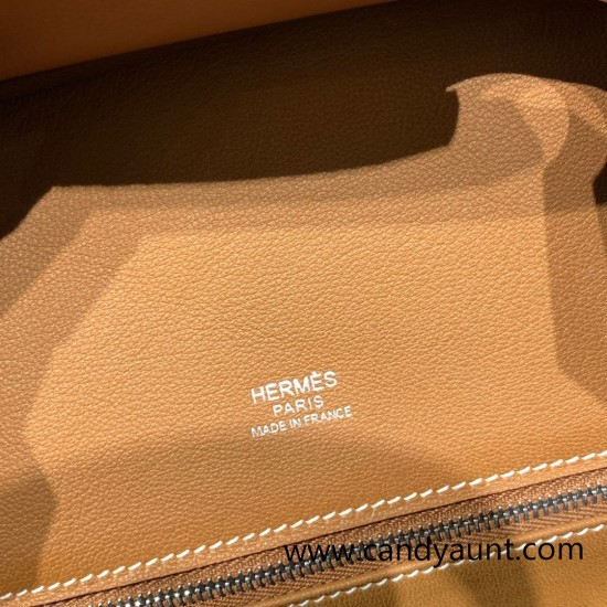 Hermes Birkin 30cm swift& chamois 37/Gold Silver Hardware Full Handmade Hermes Birkin 30cm swift& chamois 37/Gold Silver Hardware Full Handmade