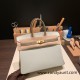 Hermes Birkin 31cm touch Gold Silver Full Handmade Hermes Birkin 31cm touch Gold Silver Full Handmade