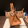 Hermes Birkin 30cm Jonathan 37/Gold Silver Hardware  Full Handmade birkin30-013